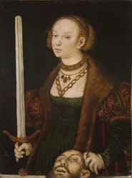 Judith avec la tête d